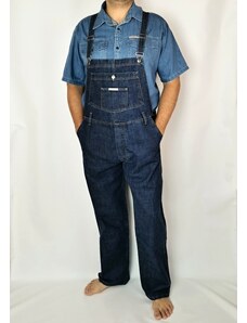HELLTCHA Pánské modré jeansové lacláky 167 dl. 34" (86cm)
