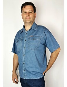 HELLTCHA Pánská světlá jeansová košile 179