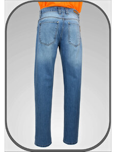 JOY JEANS Pánské světle modré prodloužené jeansy 309/13 36" (91cm)