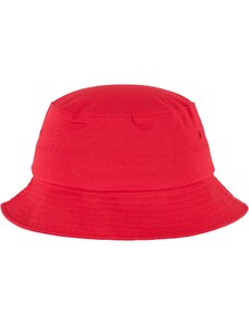 Čepice Flexfit Cotton Twill Bucket Red