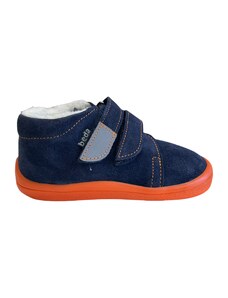 boty Beda zimní Blue mandarine s membránou a opatkem (BF 0001/W/MK/OP kožíšek)