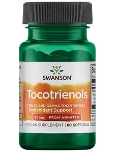 Swanson Tocotrienols 60 ks, gelové tablety, 50 mg