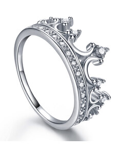 Dámský stříbrný prsten CROWN