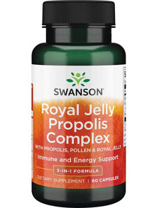 Swanson Royal Jelly Propolis Complex 60 ks, kapsle