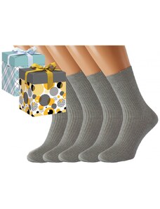 KUKS Dárkové balení 5 párů zdravotních ponožek LUKÁŠ