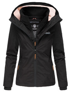 Dámská outdoorová bunda s kapucí Erdbeere Marikoo - BLACK