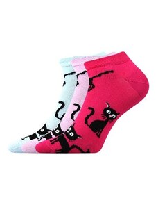 PIKI nízké barevné ponožky Boma - MIX 33