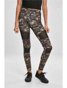 UC Ladies Dámské legíny Camo Tech Mesh ze dřeva digitální kamufláž