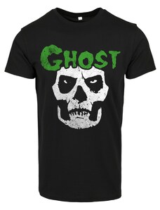 Merchcode Černé tričko Ghost Skull