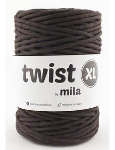 TWIST XL MILA 5 mm - čokoládová
