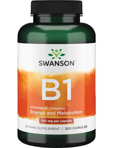 Swanson Vitamin B1 250 ks, kapsle, 100 mg