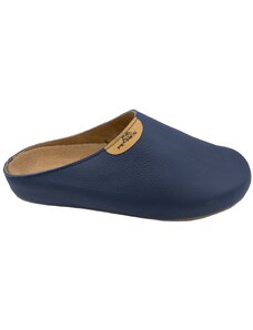 Dámské kožené pantofle Pegres B2104 modré