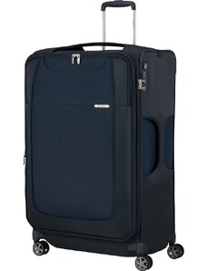 Samsonite Látkový cestovní kufr D'Lite EXP 107/118 l tmavě modrá