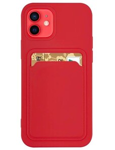 IZMAEL.eu Pouzdro Card Case pro Xiaomi Redmi 9 červená