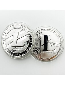 IZMAEL Mince Litecoin Stŕíbrná