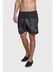 UC Men Block Swim Shorts blk/darkcamo