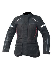 Dámská bunda na moto Nazran Montana 2.0 black/black - 2XL / černá