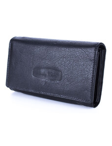 Money Maker Dámská kožená peněženka 12132B černá