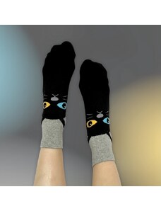 LUPIDO Veselé ponožky Černá kočka