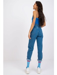 MOONART Modré dámské džíny