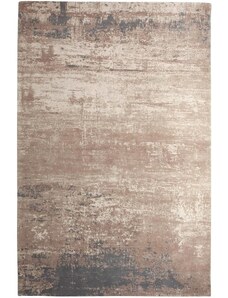 Moebel Living Šedo hnědý bavlněný koberec Charlize 240 x 350 cm