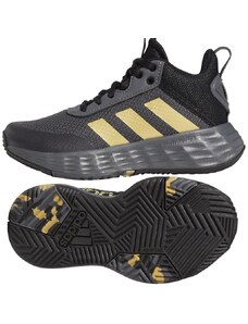 Dětské Unisex basketbalové boty Adidas OwnTheGame 2.0 černé2