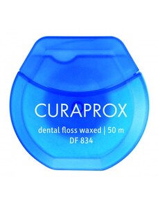 Curaprox Voskovaná zubní nit DF 834, 50m