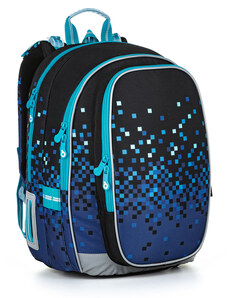 Dvoukomorový modrý batoh Topgal MIRA 22020