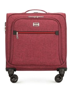 Cestovní kufr Wittchen, vínová, polyester