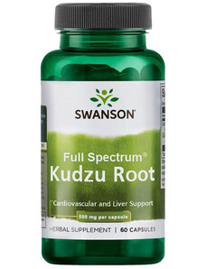 Swanson Kudzu Root 60 ks, kapsle, 500 mg