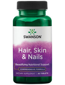 Swanson Hair, Skin & Nails 60 ks, tablety