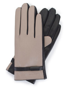 Dámské rukavice Wittchen, béžovo-černá, přírodní kůže
