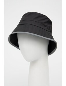 Klobouk Rains 14070 Bucket Hat Reflective černá barva, 14070.70-BlackRefle