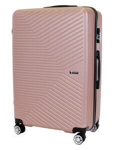 Cestovní kufr T-class VT21111, růžová, XL, 74 x 49 x 27,5 cm / 90 l