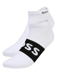 BOSS Orange Ponožky černá / bílá