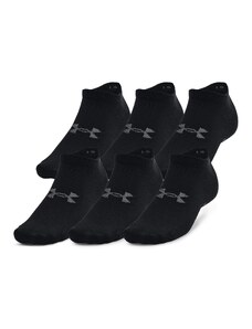 Under Armour UA Essential No Show 6pk Black