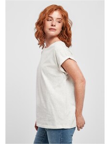 UC Ladies Dámské tričko s prodlouženým ramenem světle šedé