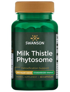 Swanson Milk Thistle Phytosome 60 ks, kapsle, 300 mg