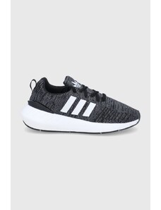 Dětské boty adidas Originals Swift Run GW8176 černá barva