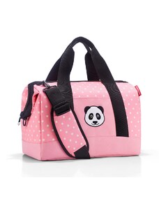 Cestovní taška Reisenthel Allrounder M kids Panda dots pink