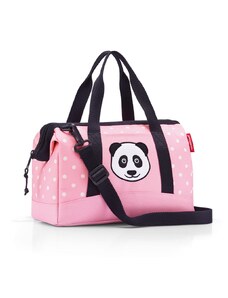 Cestovní taška Reisenthel Allrounder XS kids Panda dots pink