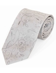 FERATT Šedá kravata vzor