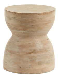 Mangový odkládací stolek Kave Home Mazy 40 cm