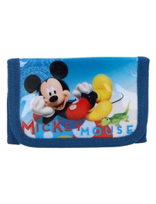 Dětská textilní peněženka Mickey, tmavě modrá