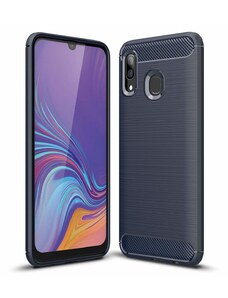 IZMAEL.eu Pouzdro Carbon Bush TPU pre Xiaomi Redmi 7 pro Xiaomi Redmi 7 modrá