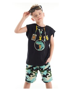 mshb&g Stage Boy T-shirt Camouflage Shorts Set
