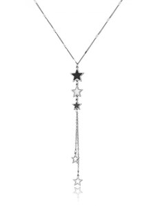 Victoria Filippi Stainless Steel Ocelový náhrdelník Marica - chirurgická ocel, hvězdy