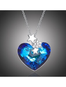 Éternelle Exkluzivní náhrdelník Swarovski Elements Niamh - srdce