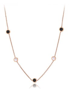 Victoria Filippi Stainless Steel Ocelový náhrdelník Lugia Gold - chirurgická ocel