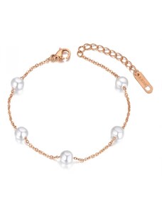 Victoria Filippi Stainless Steel Perlový náramek Franci - chirurgická ocel, perla